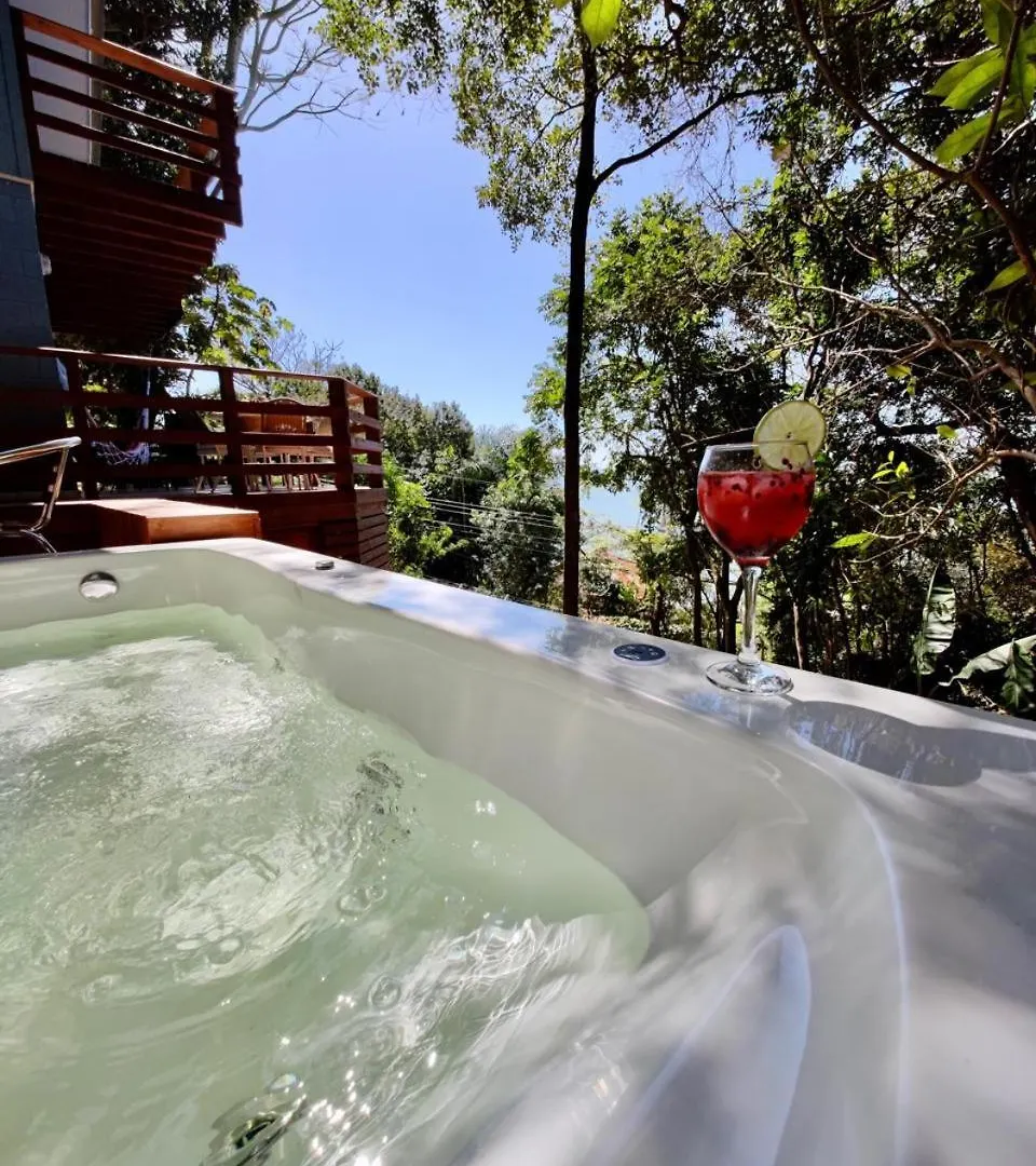 Dom wakacyjny Willa Double Deck - Linda Vista Com Jacuzzi Palhoça