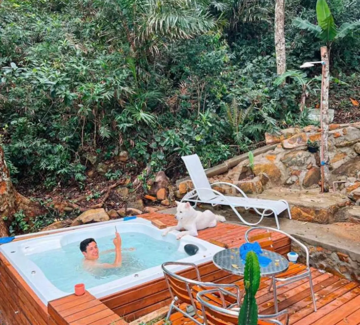 Willa Double Deck - Linda Vista Com Jacuzzi Palhoça Dom wakacyjny